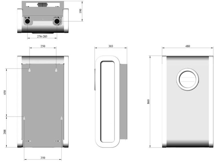 Dimensions oxineo