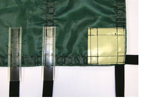 Finition sangles grille