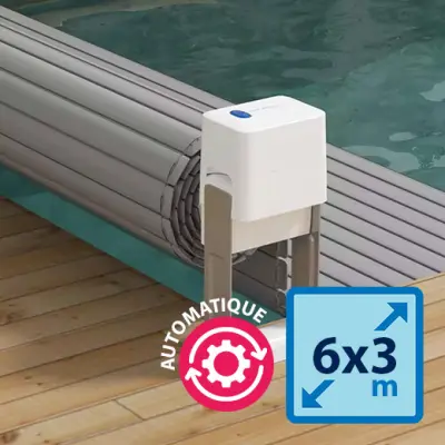 Volet hors sol automatique 6x3m APF Pool Swift