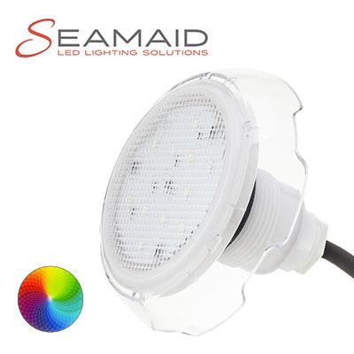 Mini projecteurs LED piscine SeaMAID couleur