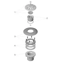 Pièces détachées Buse inversée MUNDIAL autotaraudée inox LINER (ASTRALPOOL)