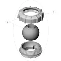 Pièces détachées Buse MULTIFLOW avec rotule (ASTRALPOOL)