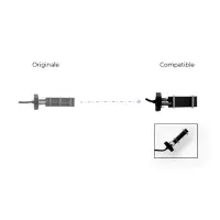 Cellule compatible PARAMOUNT© 20 AMP NOIRE