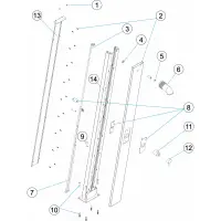 Pièces détachées Douche PUU (ASTRALPOOL)