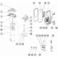 Pièces détachées Electrolyseur UV NEOLYSIS 2 (ASTRALPOOL, WELTICO)