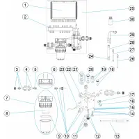 Pièces détachées pour Tableau de régulation GUARDIAN