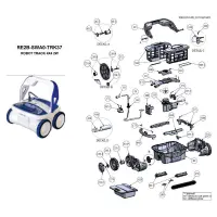 Pièces détachées Track 4X4 2 roues motrices (ASTRALPOOL, AQUATRON)