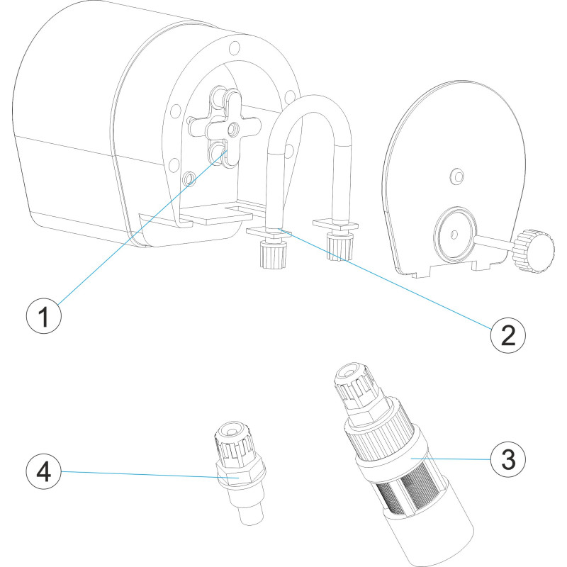 Pièces détachées Accessoire de pompe péristaltique (ASTRALPOOL)