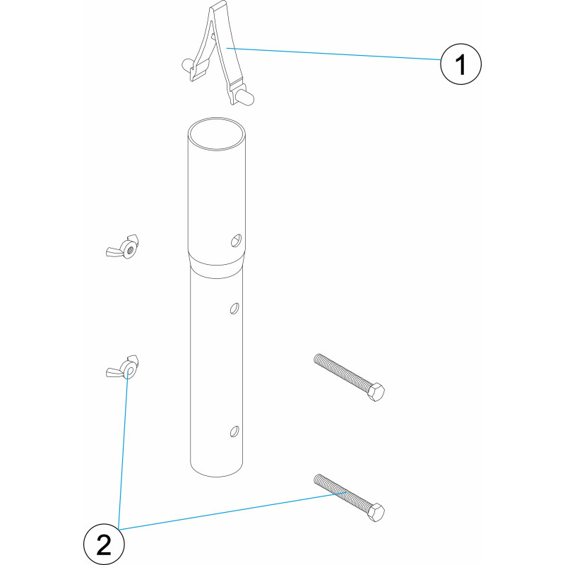 Pièces détachées Adaptateur de manche télescopique (ASTRALPOOL)