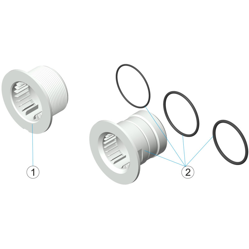 Pièces détachées Adaptateur projecteur LP mini rapide (ASTRALPOOL)