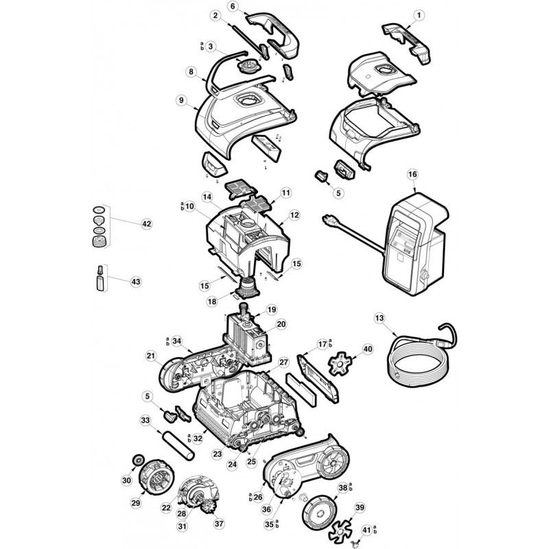 Pièces détachées AQUAVAC 500