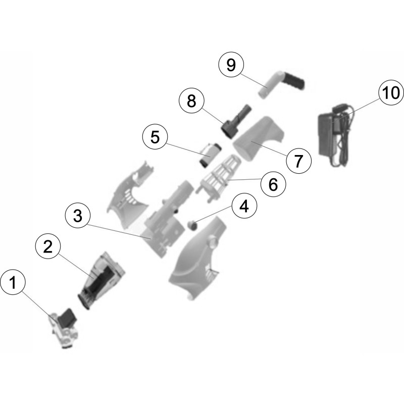 Pièces détachées Aspirateur électronique pour piscine (ASTRALPOOL)