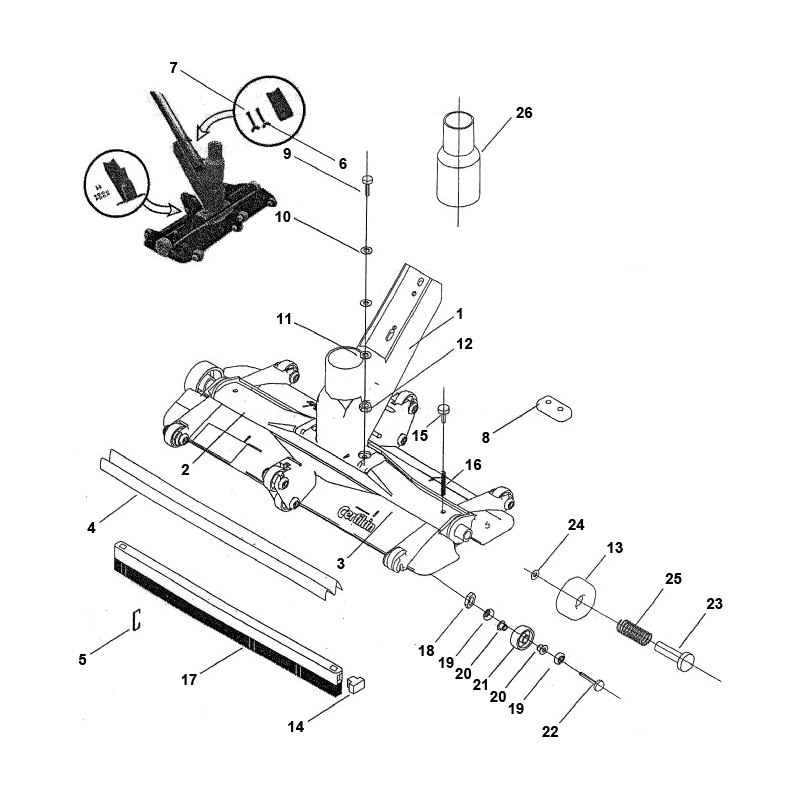 Pièces détachées Aspirateur manuel CERTIVAC (CERTIKIN, POOL SUPPLIER, ASTRALPOOL)