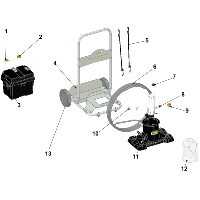 Pièces détachées Aspirateur QUICK'VAC (HEXAGONE MANUFACTURE)