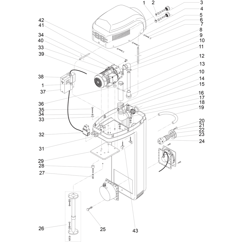 Pièces détachées BADUJET IMPULSE V2