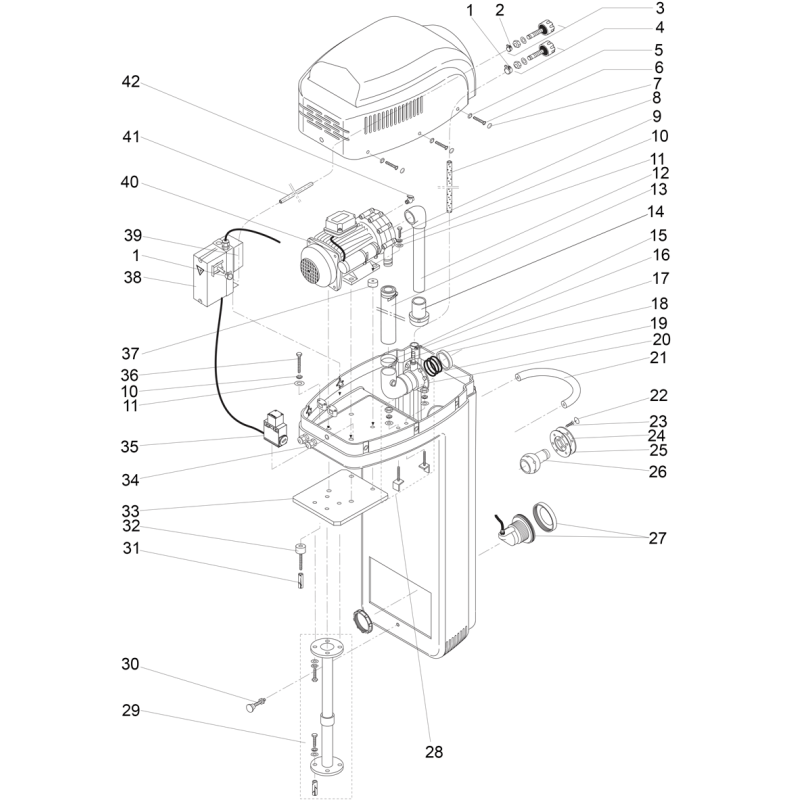 Pièces détachées BADUJET STANDARD V2