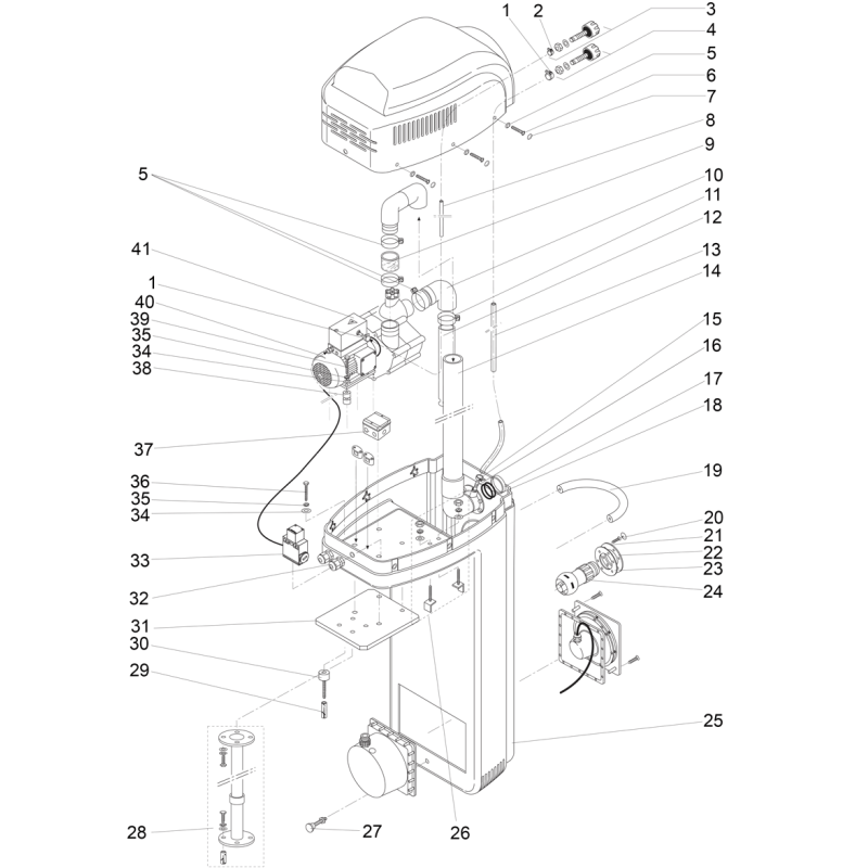 Pièces détachées BADUJET SWING V2 (SPECK)