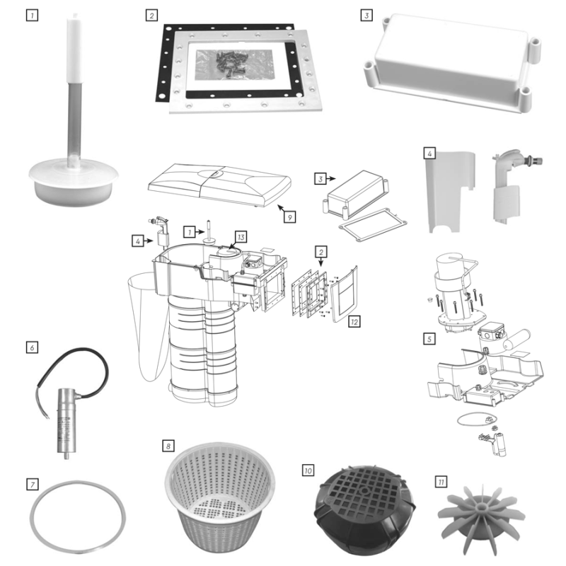 Pièces détachées Bloc filtrant SOLIFLOW (BWT)