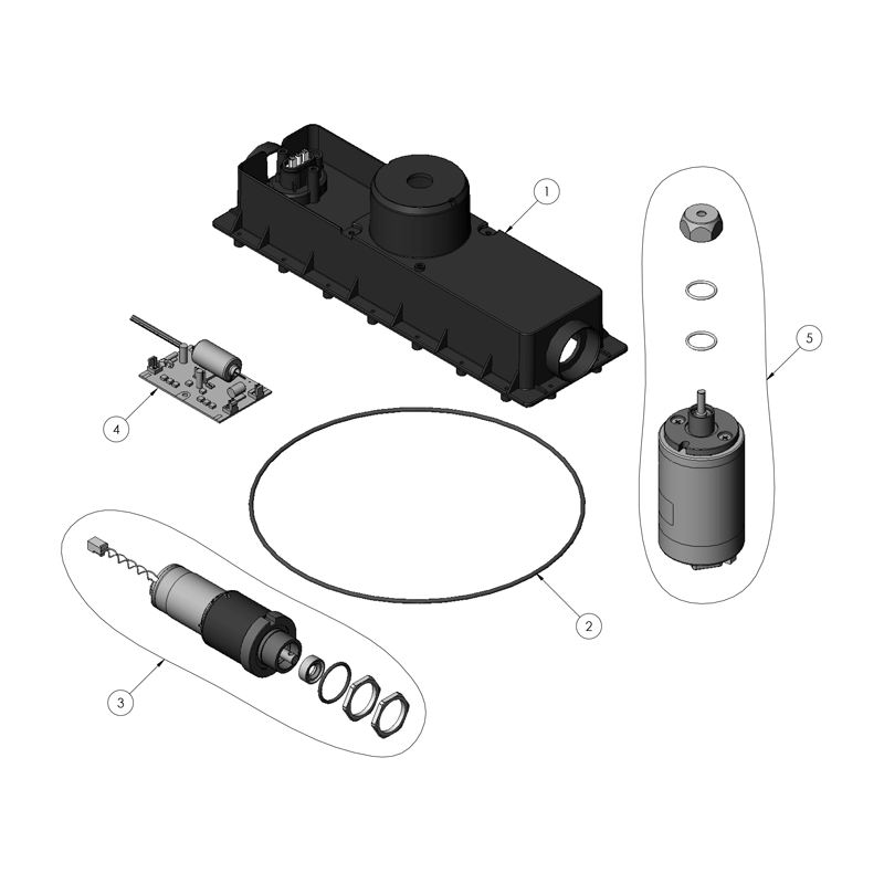 Pièces détachées Bloc moteur pour robot CYCLONX (ZODIAC)