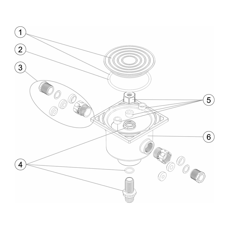 Pièces détachées Boite de connexion SNTE (ASTRALPOOL, SNTE, CERTIKIN)