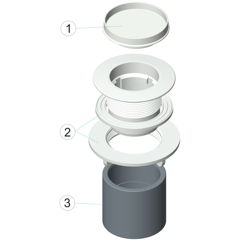 Pièces détachées Buse NET'N'CLEAN G2-US (ASTRALPOOL)