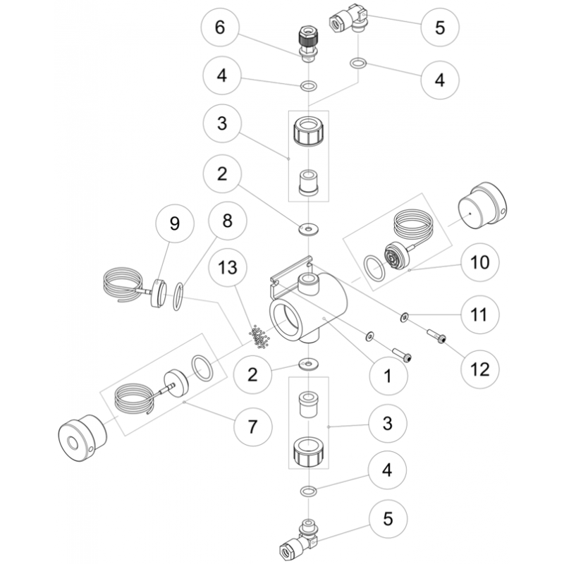 Pièces détachées Cellule ampérométrique CS120 (BAYROL)