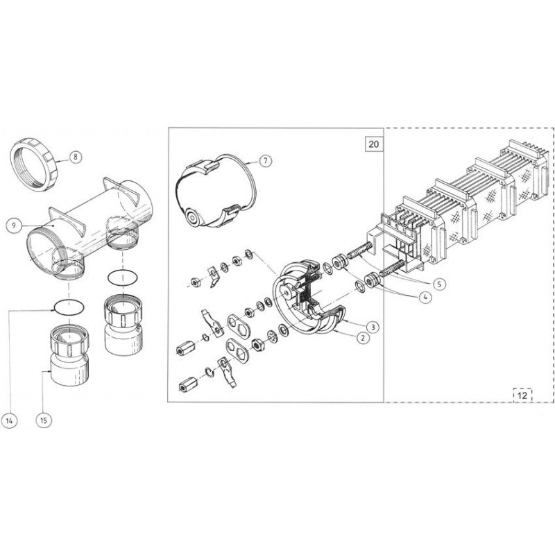 Pièces détachées Cellules et Kits pour STERILOR 2000 (STERILOR)