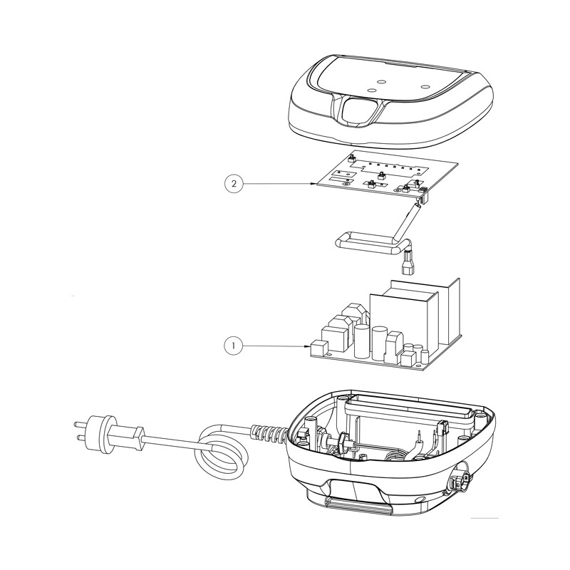 Pièces détachées Coffret de commande robot CYCLONX (ZODIAC)