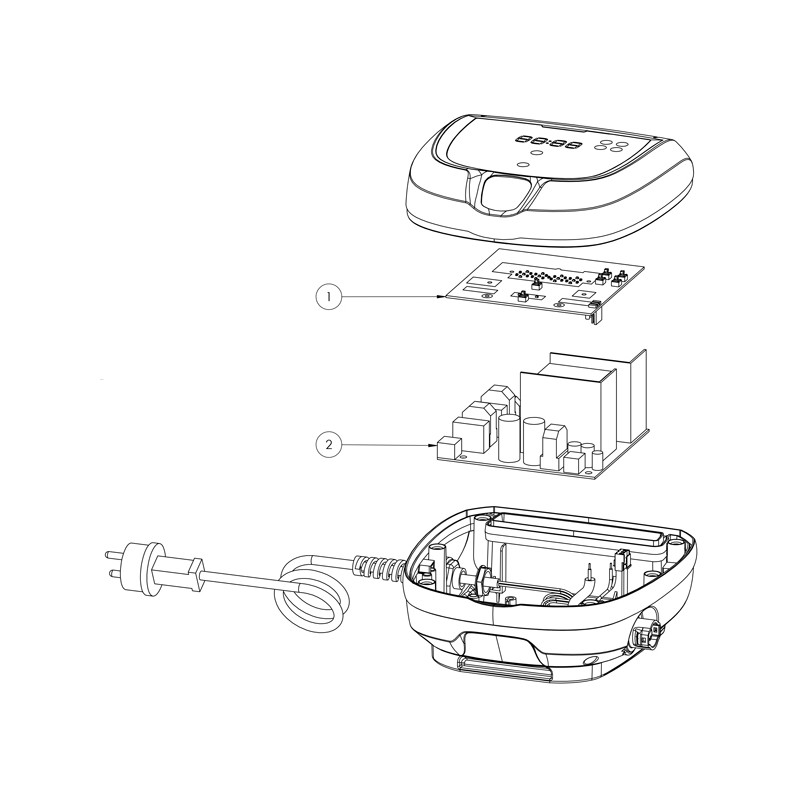 Pièces détachées Coffret de commande robot VORTEX (ZODIAC)