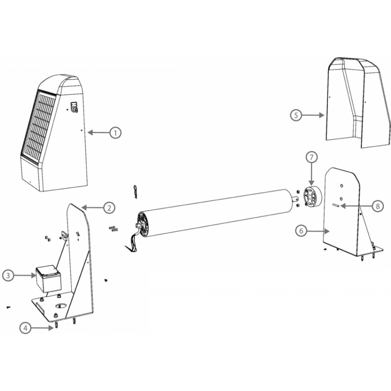 Pièces détachées Couverture automatique CARLIT Solaire (ECA INTERPOOL)