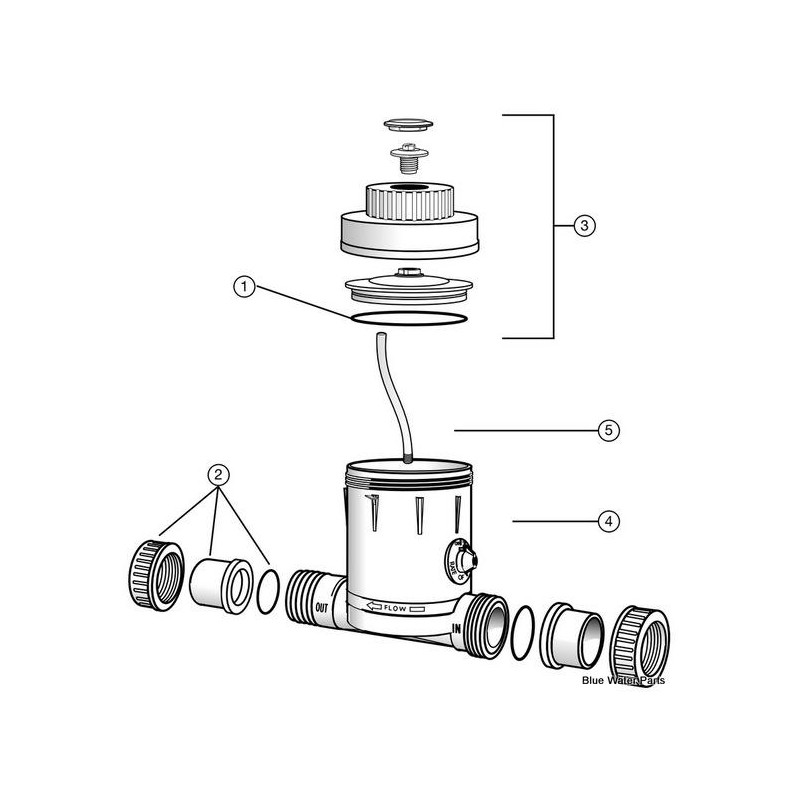 Pièces détachées pour Distributeur en ligne Waterking