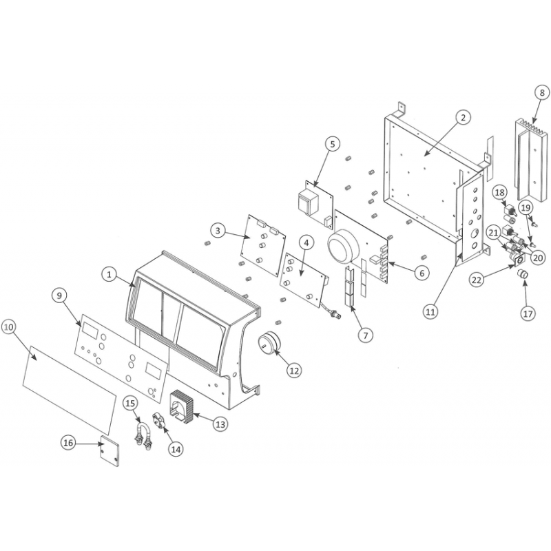 Pièces détachées Duo système 7 Sel/PH – Cu-AG/PH