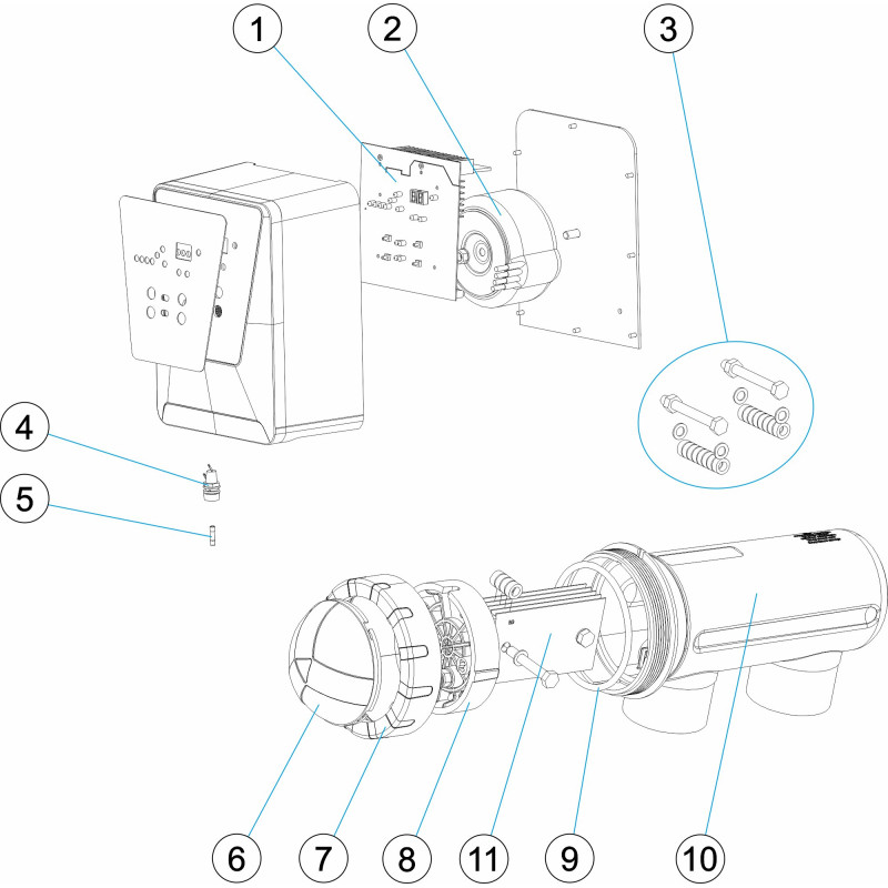 Pièces détachées Electrolyseur E-NEXT