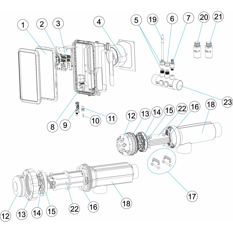 Pièces détachées pour Electrolyseur SMART NEXT