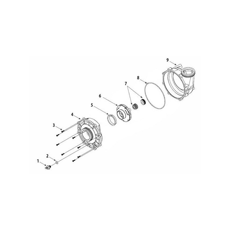 Pièces détachées pour EX2 Wet End Replacement Parts