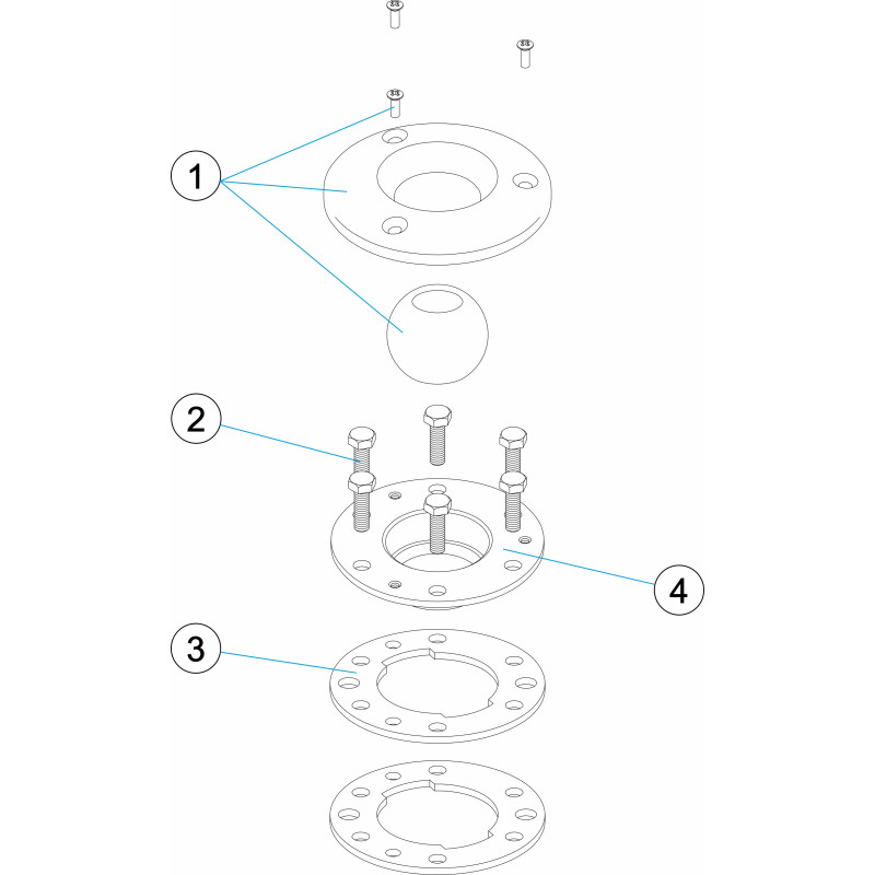 Pièces détachées Face avant de buse de refoulement (ASTRALPOOL)