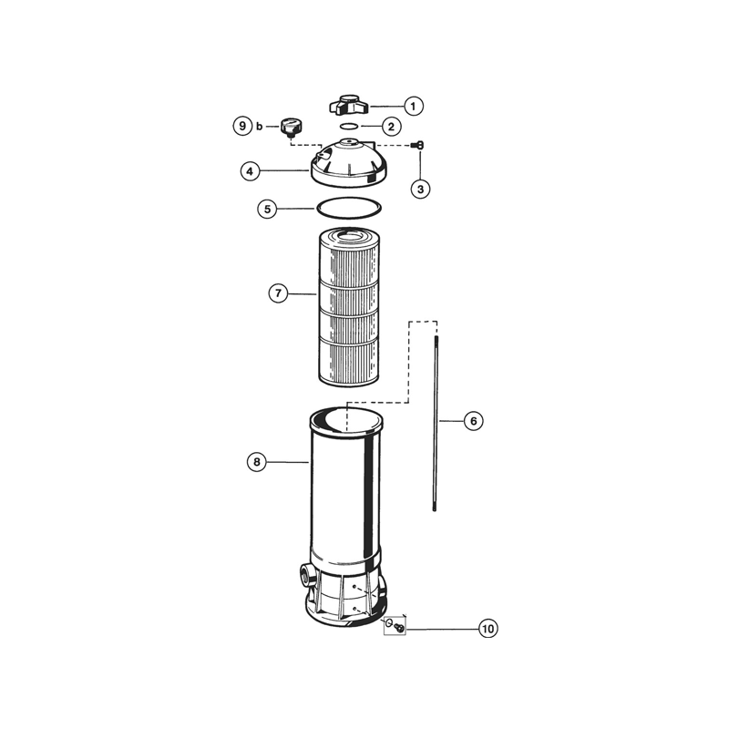 Pièces détachées Filtre à Cartouche STAR CLEAR I (DARLLY, HAYWARD, MIKISE, WELTICO)