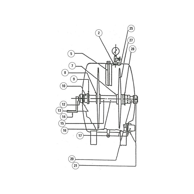 Pièces détachées Filtre à Diatomée COFIES (HAYWARD)