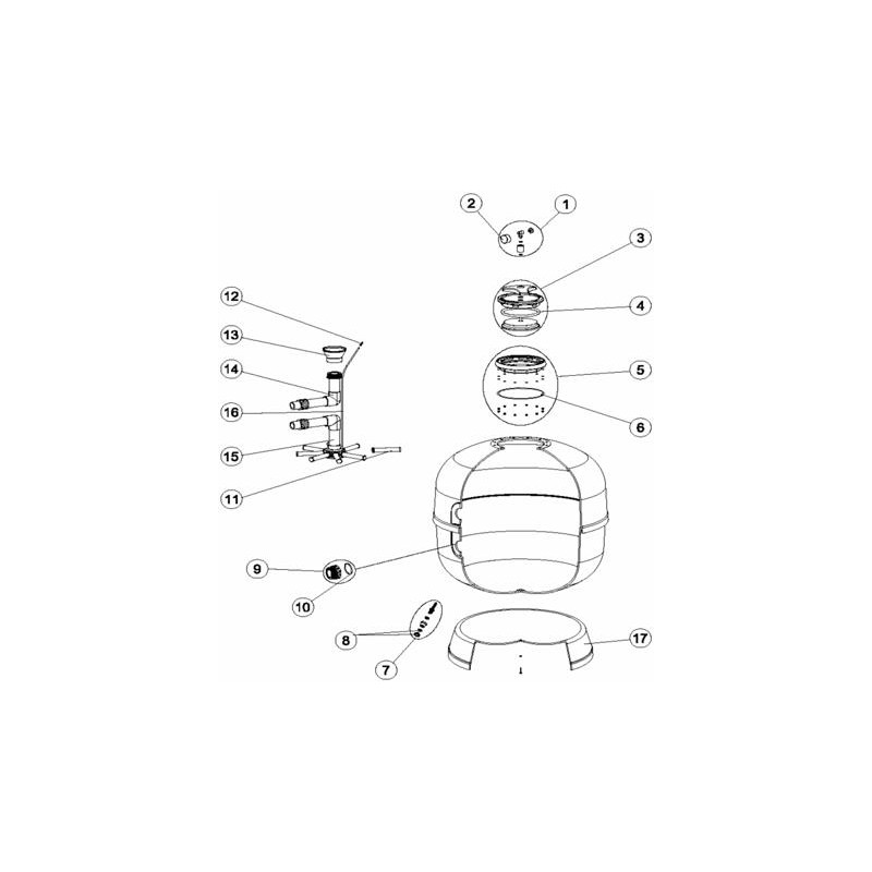 Pièces détachées Filtre FILCLAR, FILCLAIR (ASTRALPOOL)