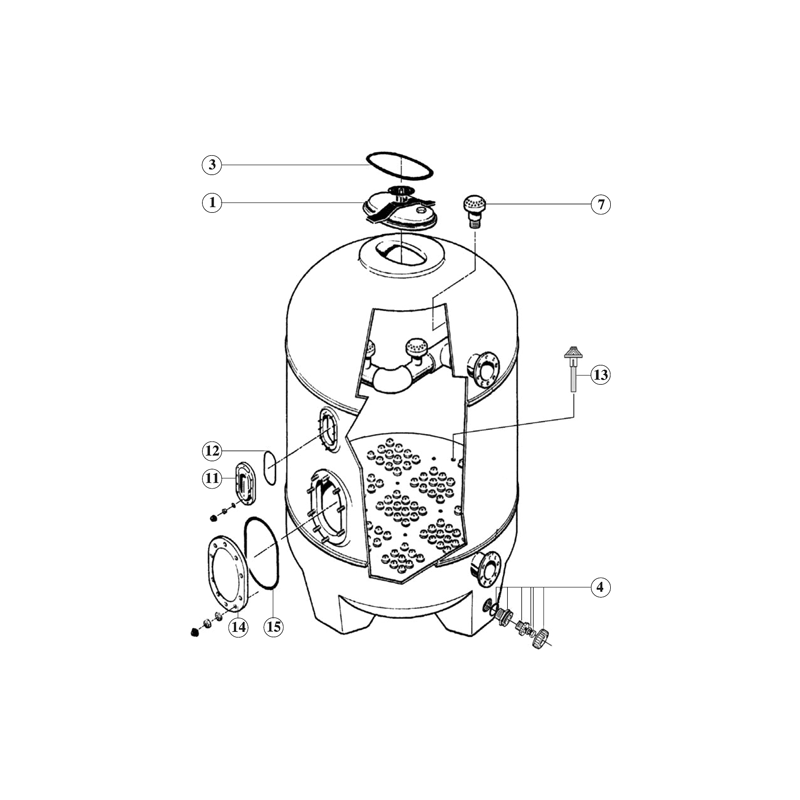 Pièces détachées Filtre KOK (KRIPSOL)