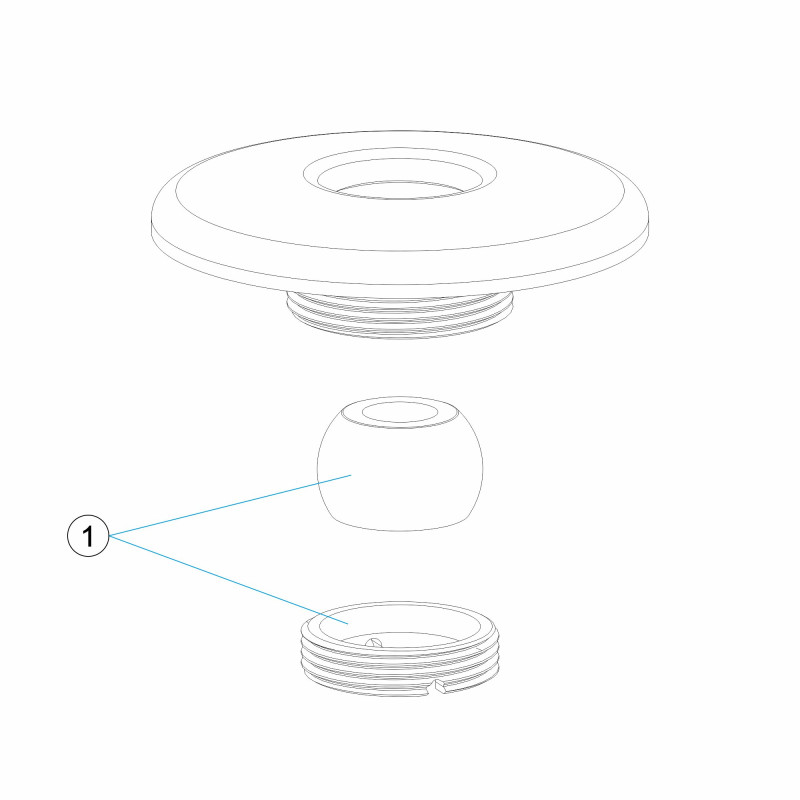 Pièces détachées Kit enjoliveur de refoulement (ASTRALPOOL)