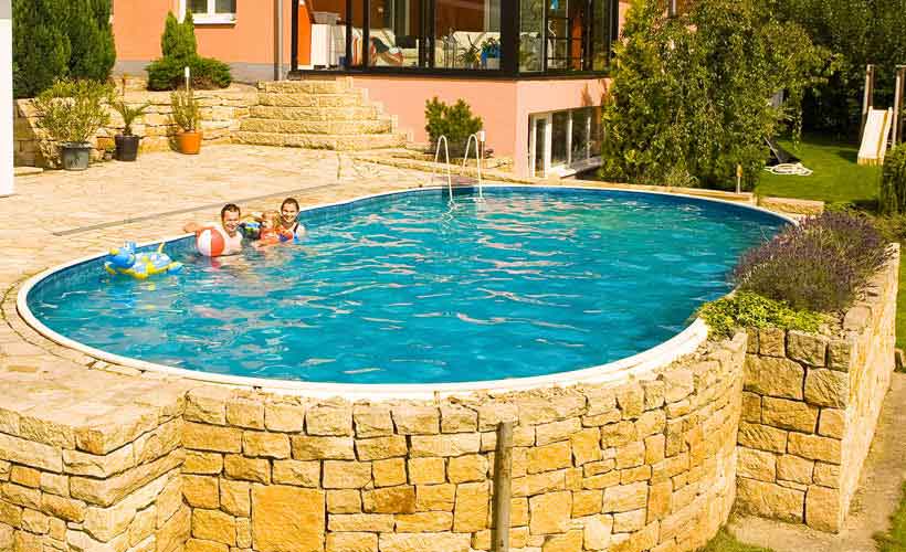Liner piscine ronde uni GRE - Liner Piscine Hors sol - Piscine Shop