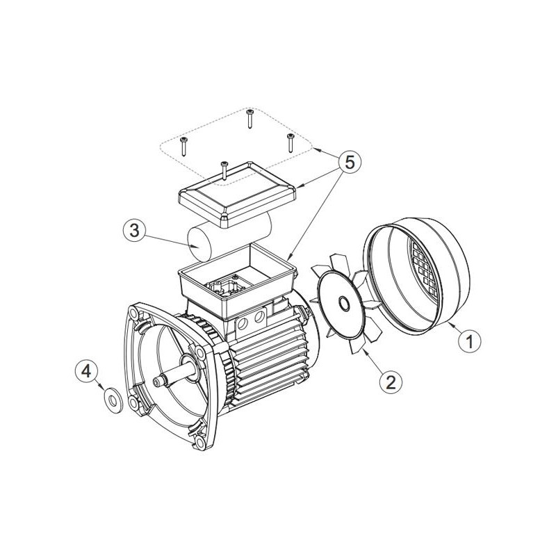 Pièces détachées Moteur PENTEK (PENTAIR, STA-RITE)