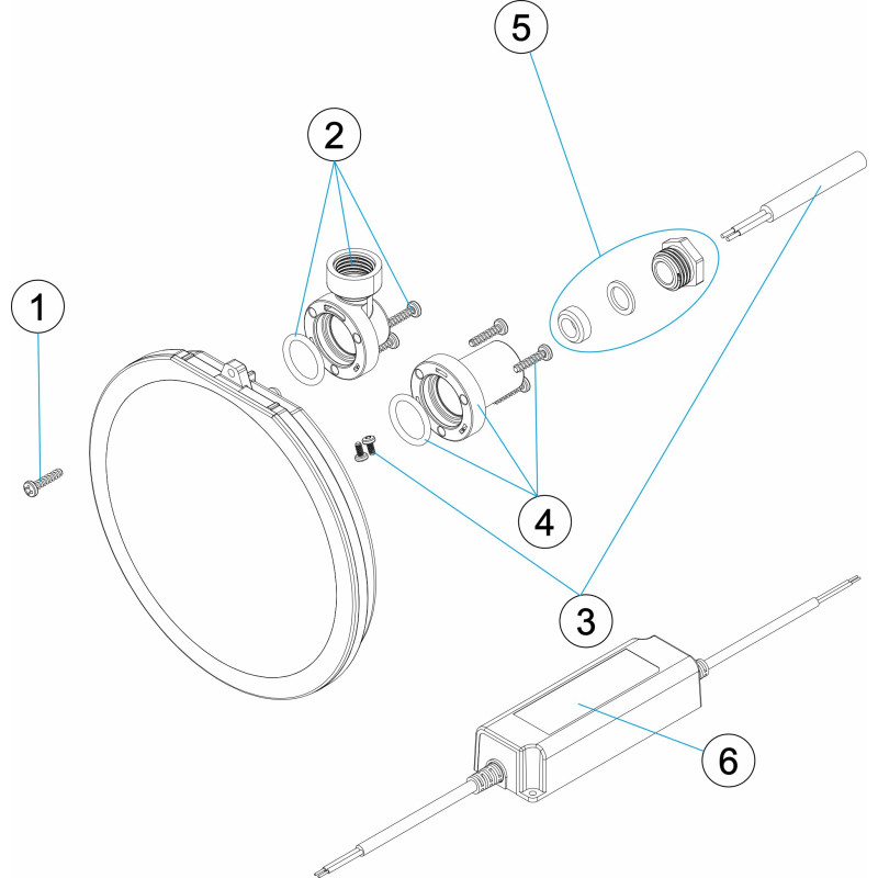 Pièces détachées pour Optique FLEXI v2-24vdc