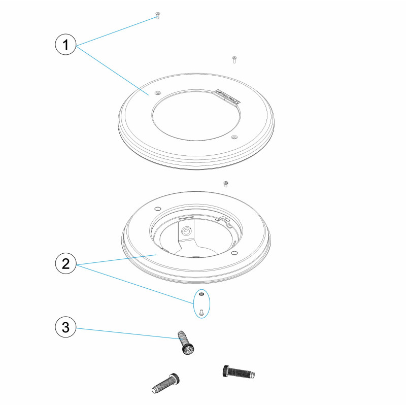 Pièces détachées Optique FLEXINICHE INOX (ASTRALPOOL)