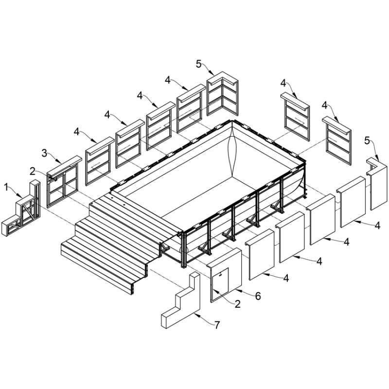 Pièces détachées Panneau YACHT (LAGHETTO)