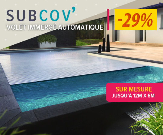 Volet immergé sur mesure Subcov'