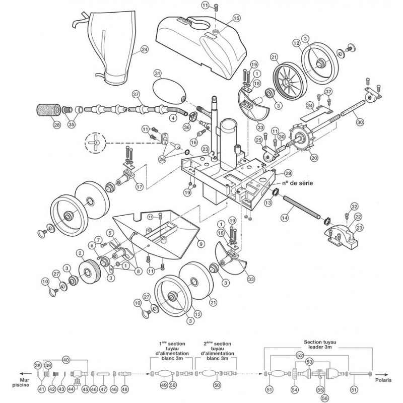 Pièces détachées POLARIS 180 (POLARIS)