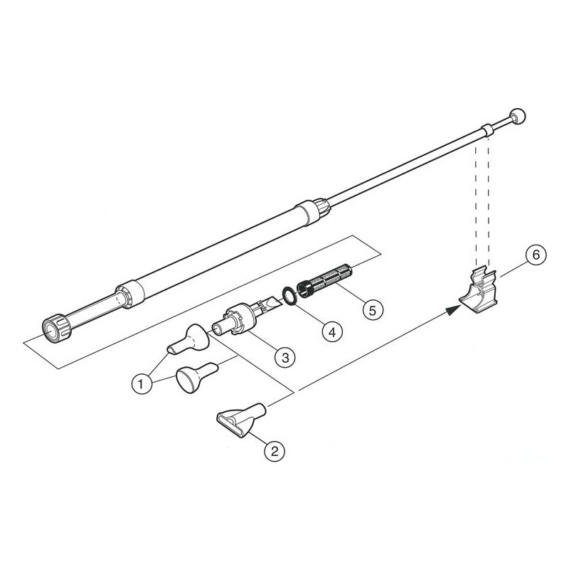 Pièces détachées Polaris SpaWand (Pro) (POLARIS)