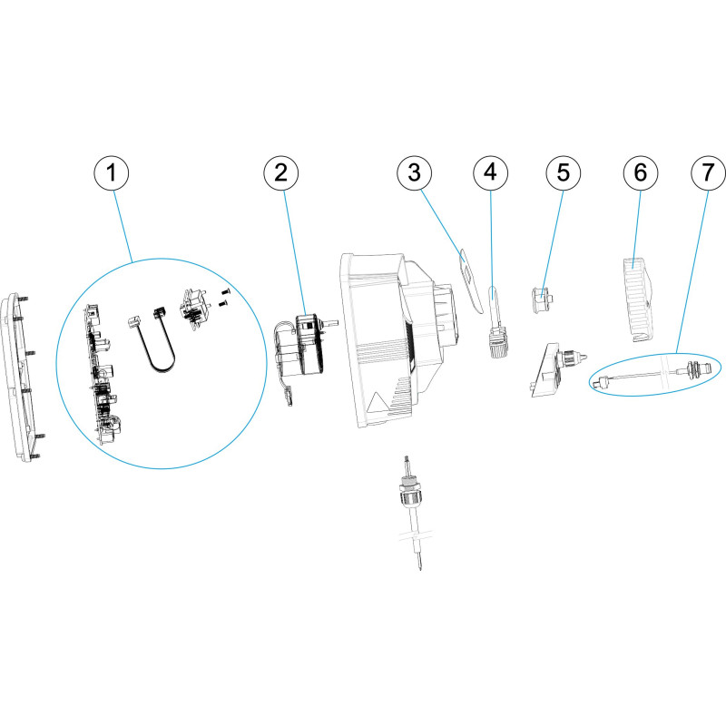 Pièces détachées Pompe doseuse CONTROL BASIC NEXT (ASTRALPOOL)